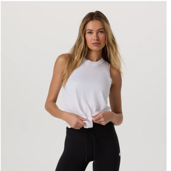 NEW! Vuori 'Energy' Top Long in WHITE (M) - Picture 3 of 5